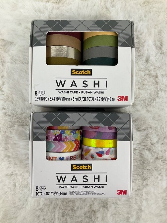 Scotch Other - Scotch Washi Tape Multi-Pack: Total Of 16 Rolls NEW